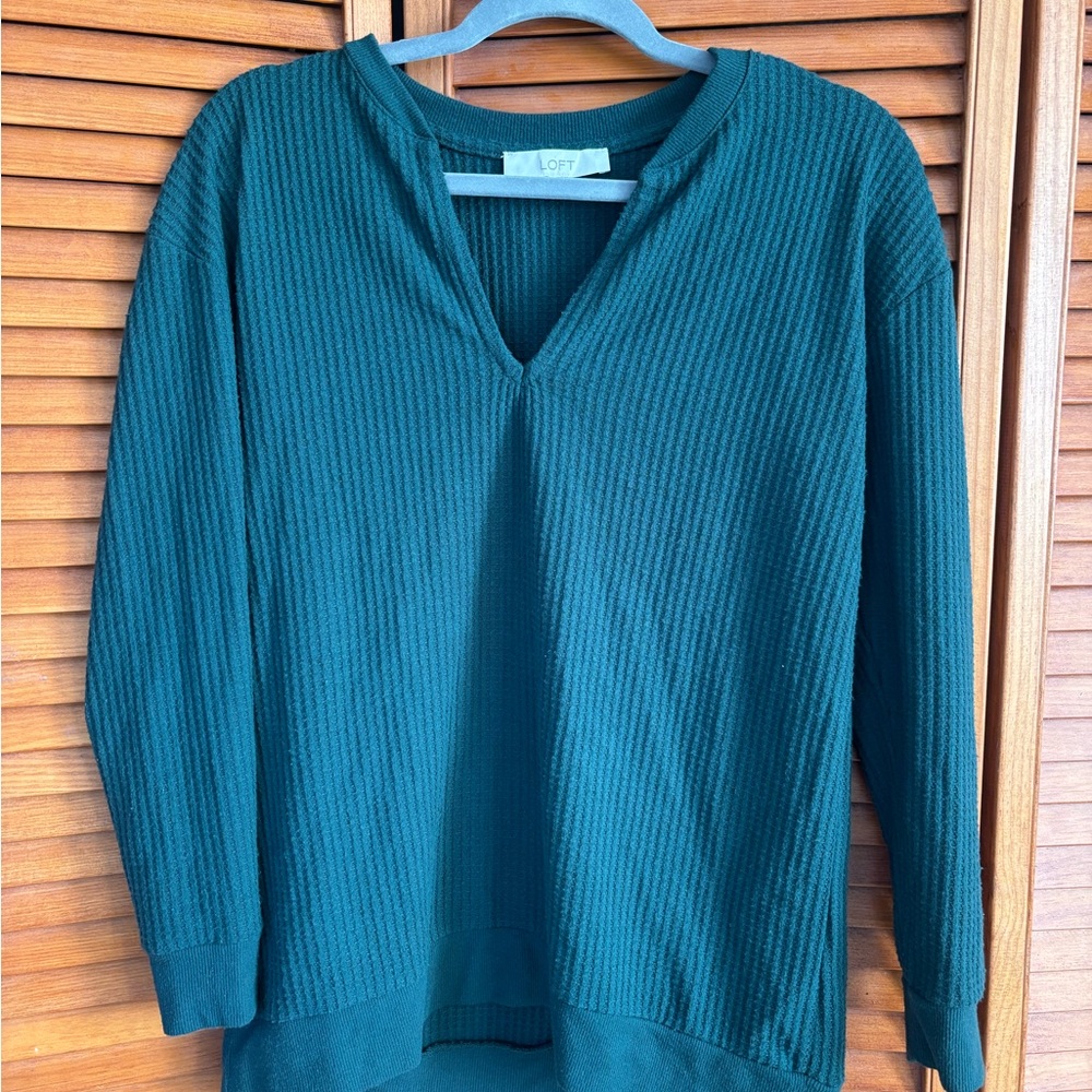 Loft Women’s Green Sweater Top